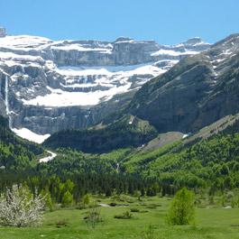 The Gavarnie Cirque in summer