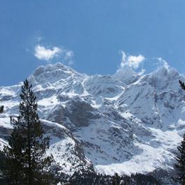 The Gavarnie Cirque in winter