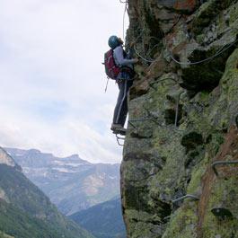 Via Ferrata de Coumely - Pirineos Gavarnie