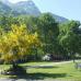 Camping Gavarnie en été Le Pain de Sucre