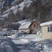 Camping Gavarnie sous la neige Le Pain de Sucre